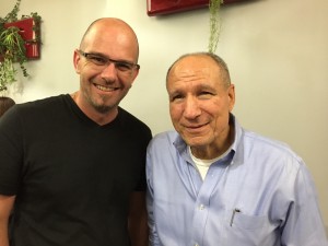 Yohann AUDOUIN (Papa d'Aydan) et le Dr Vince Carbone (BCBA-D)